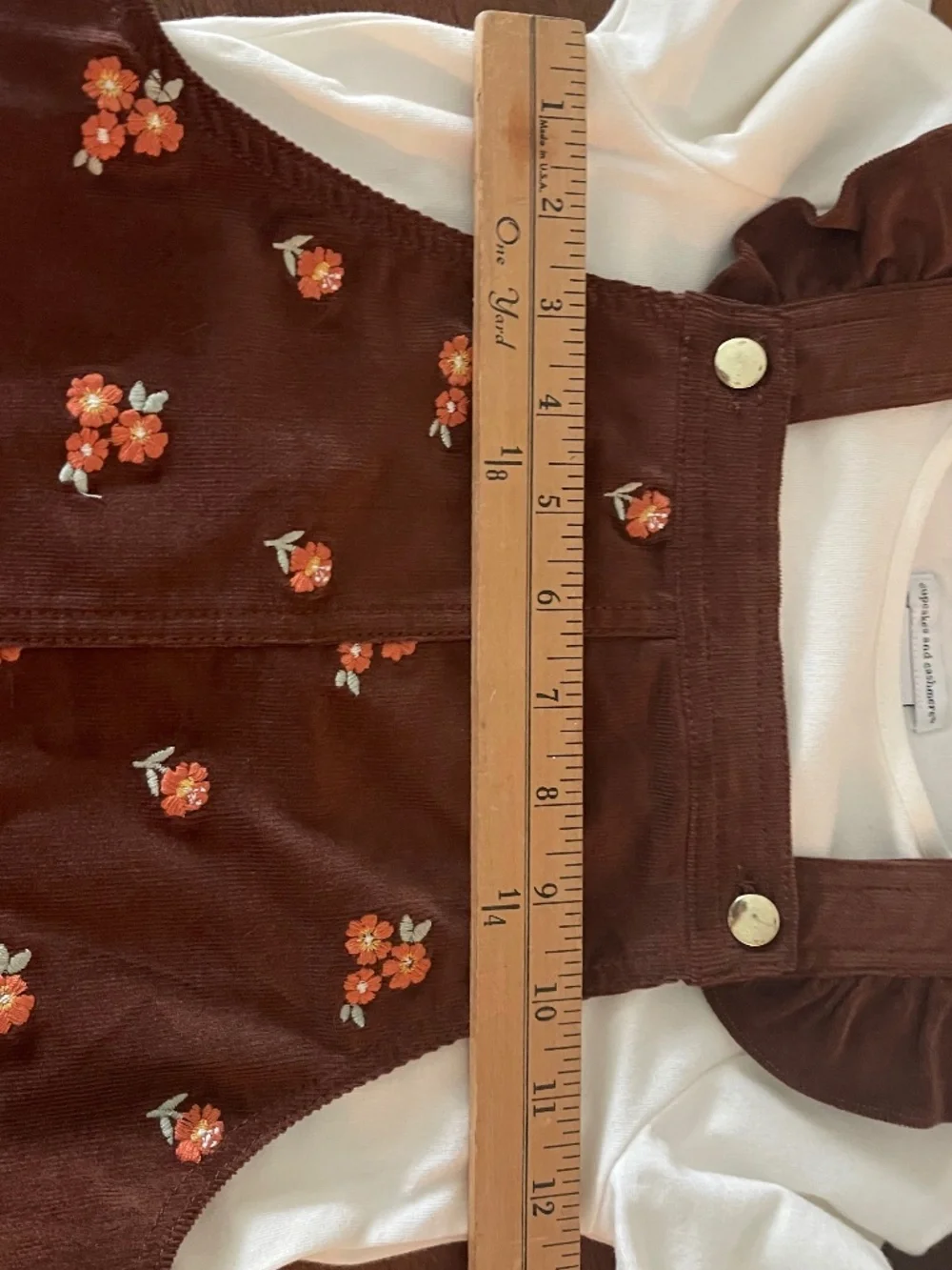 Cupcakes‎ and Cashmere Corduroy Jumper and Top Set Outfit  NEW